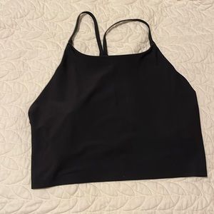 Old Navy long lined tank top with built in bra.